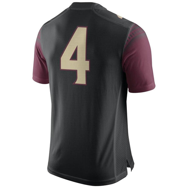 Florida State Seminoles No. 4 Limited Football Jersey - Black 2019