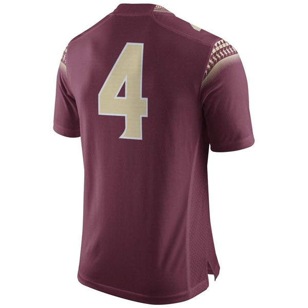 Florida State Seminoles No. 4 Limited Football Jersey - Garnet 2019