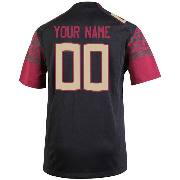 Florida State Seminoles Youth Custom Replica Jersey - Black 2019