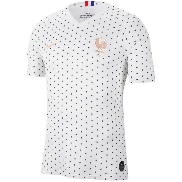 France Women's National Team 2019 Away Replica Jersey – White 2019