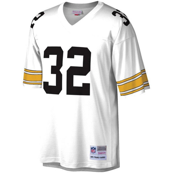 Franco Harris Pittsburgh Steelers Mitchell &amp; Ness 1976 Replica Retired Player Jersey - White 2019