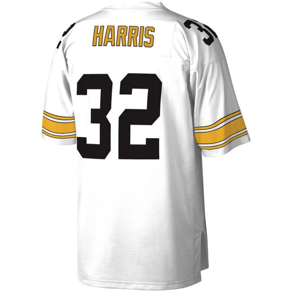 Franco Harris Pittsburgh Steelers Mitchell &amp; Ness 1976 Replica Retired Player Jersey - White 2019