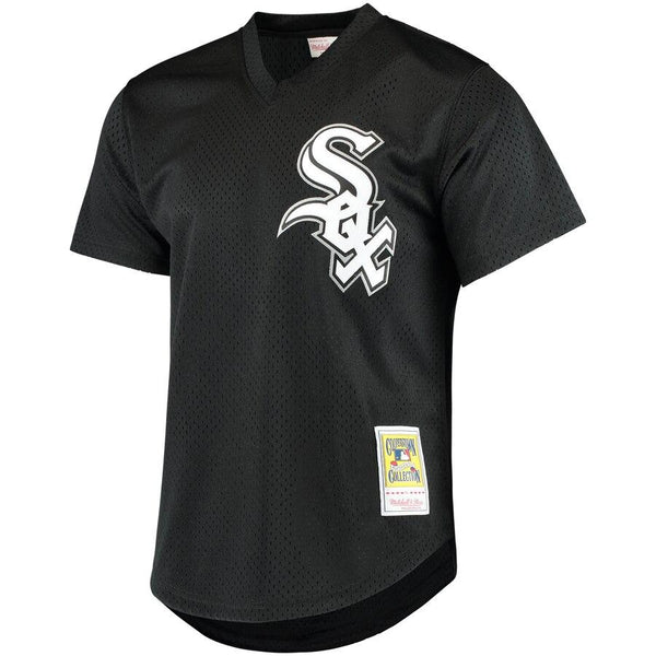 Frank Thomas Chicago White Sox Mitchell &amp; Ness Cooperstown Mesh Batting Practice Jersey – Black 2019