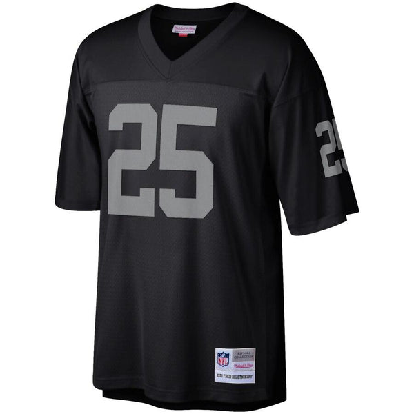 Fred Biletnikoff Oakland Raiders Mitchell &amp; Ness Retired Player Vintage Replica Jersey - Black 2019