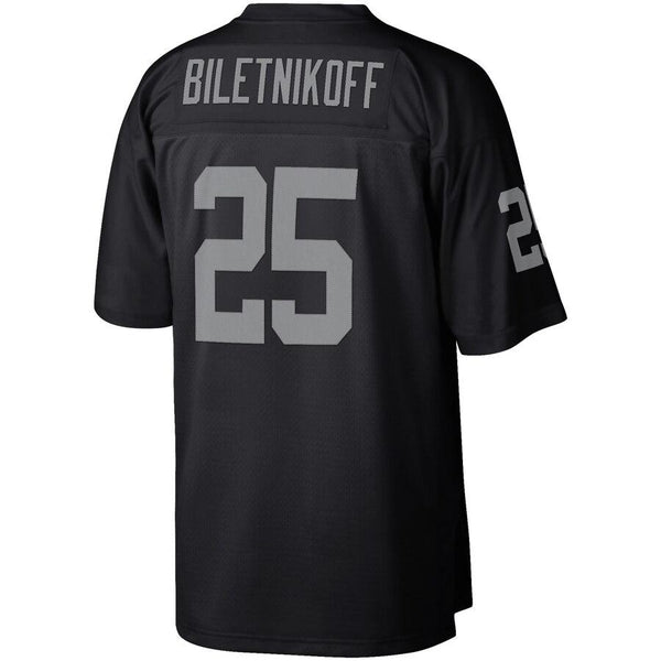 Fred Biletnikoff Oakland Raiders Mitchell &amp; Ness Retired Player Vintage Replica Jersey - Black 2019
