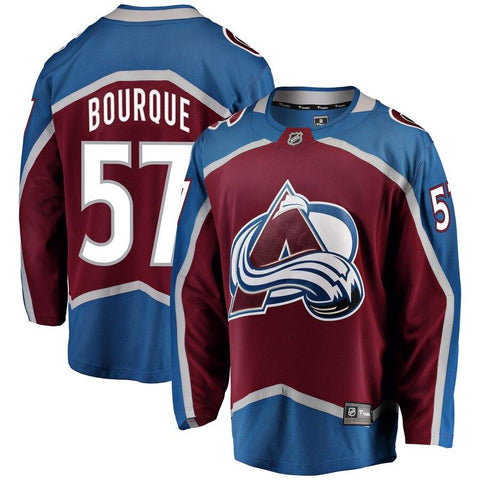 Gabriel Bourque Colorado Avalanche Breakaway Player Jersey – Burgundy 2019