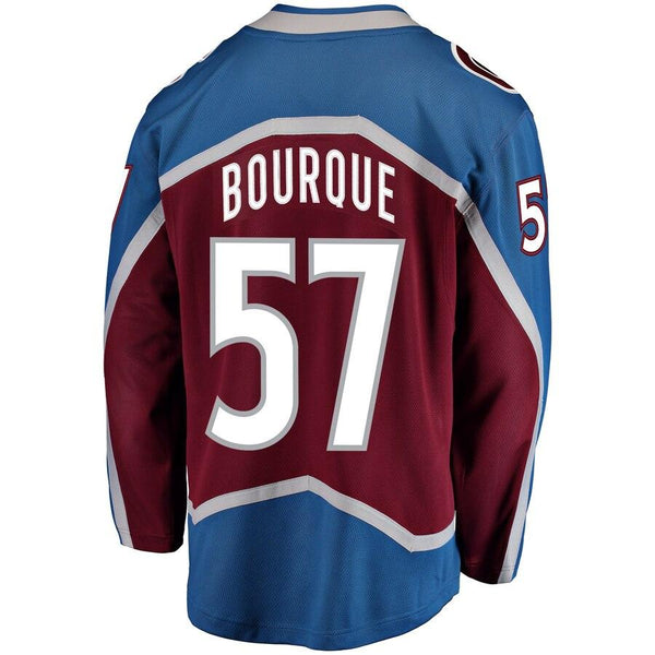 Gabriel Bourque Colorado Avalanche Breakaway Player Jersey – Burgundy 2019
