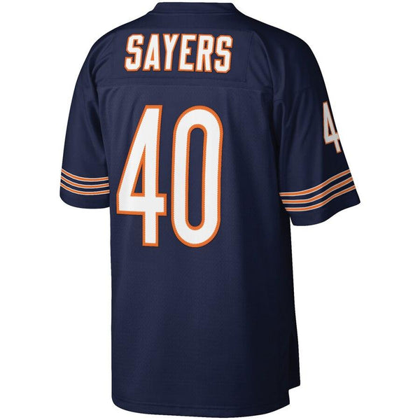 Gale Sayers Chicago Bears Mitchell &amp; Ness Replica Retired Player Jersey - Navy Blue 2019