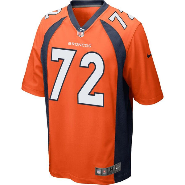 Garett Bolles Denver Broncos Game Jersey - Orange 2019