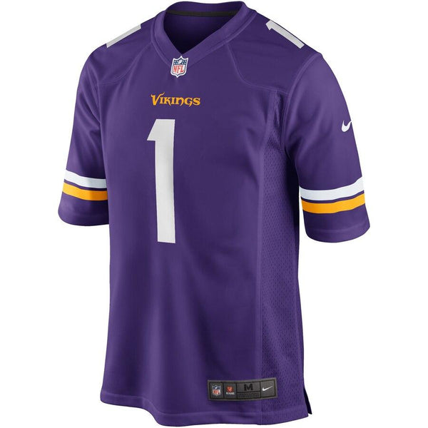 Garrett Bradbury Minnesota Vikings 2019 NFL Draft First Round Pick Game Jersey – Purple 2019