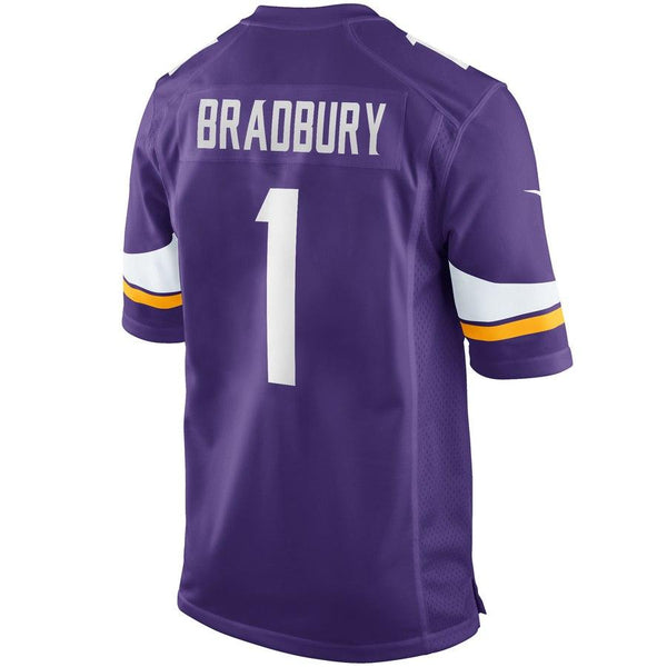 Garrett Bradbury Minnesota Vikings 2019 NFL Draft First Round Pick Game Jersey – Purple 2019