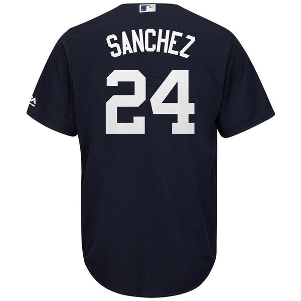 Gary Sanchez New York Yankees Majestic Fashion Official Cool Base Replica Player Jersey - Navy 2019