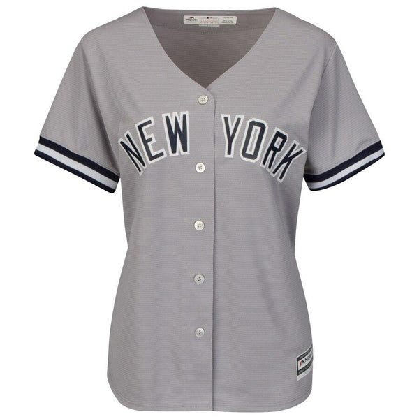 Gary Sanchez New York Yankees Majestic Women's Cool Base Player Jersey - Gray 2019