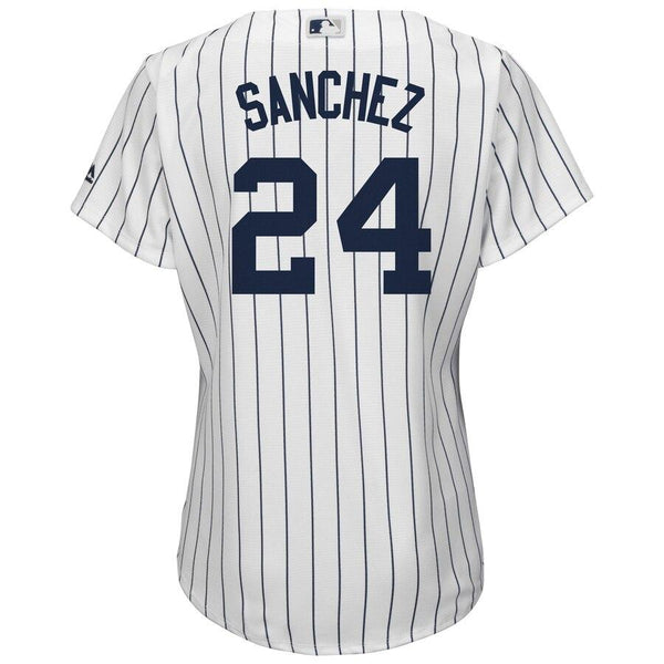 Gary Sanchez New York Yankees Majestic Women's Home Cool Base Player Jersey - White 2019