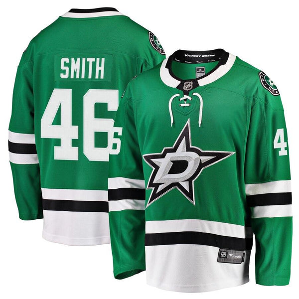 Gemel Smith Dallas Stars Breakaway Jersey – Kelly Green 2019
