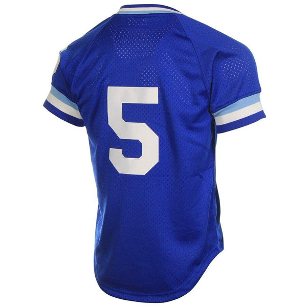 George Brett Kansas City Royals Mitchell &amp; Ness Batting Practice Jersey - Royal Blue 2019