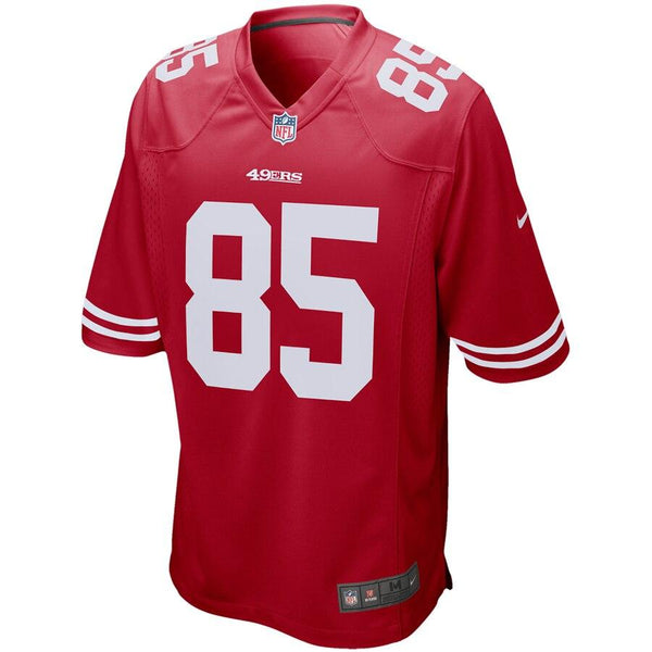 George Kittle San Francisco 49ers Game Jersey - Scarlet 2019