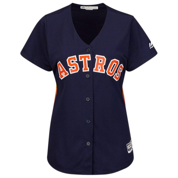 George Springer Houston Astros Majestic Women's Team Cool Base Player Jersey – Navy 2019
