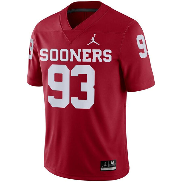 Gerald McCoy Oklahoma Sooners Jordan Brand Game Jersey – Crimson 2019