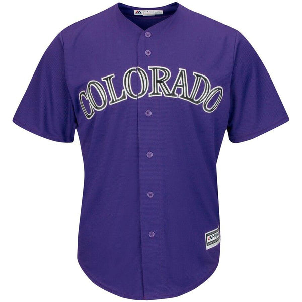 Gerardo Parra Colorado Rockies Majestic Alternate Official Cool Base Player Jersey - Purple 2019