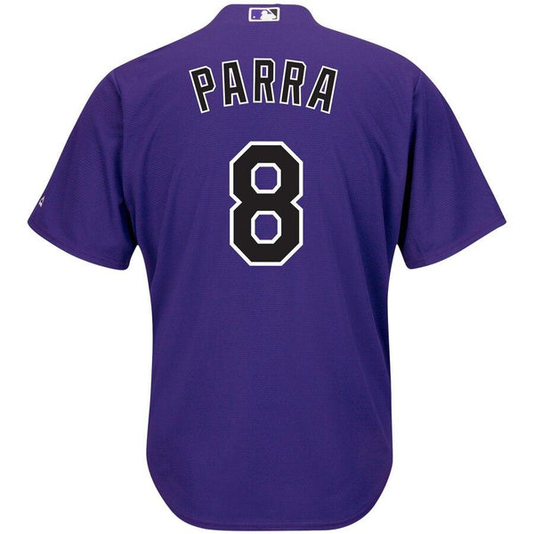 Gerardo Parra Colorado Rockies Majestic Alternate Official Cool Base Player Jersey - Purple 2019