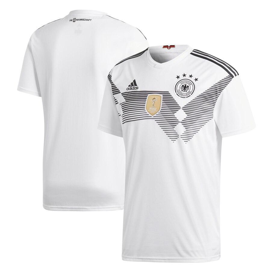 Germany National Team Youth Home Replica Blank Jersey - White 2019