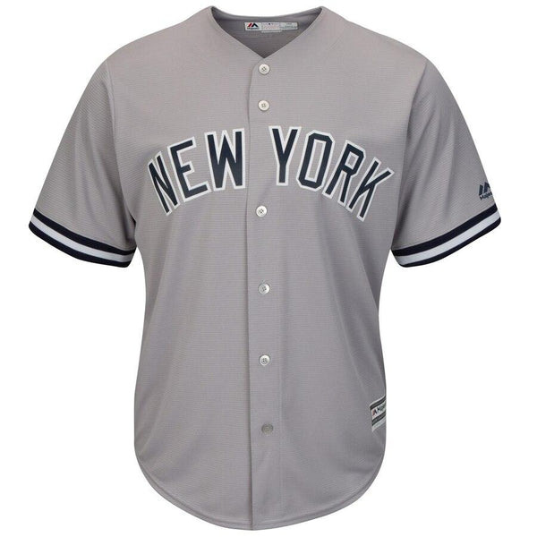 Giancarlo Stanton New York Yankees Majestic Cool Base Player Replica Jersey – Gray 2019