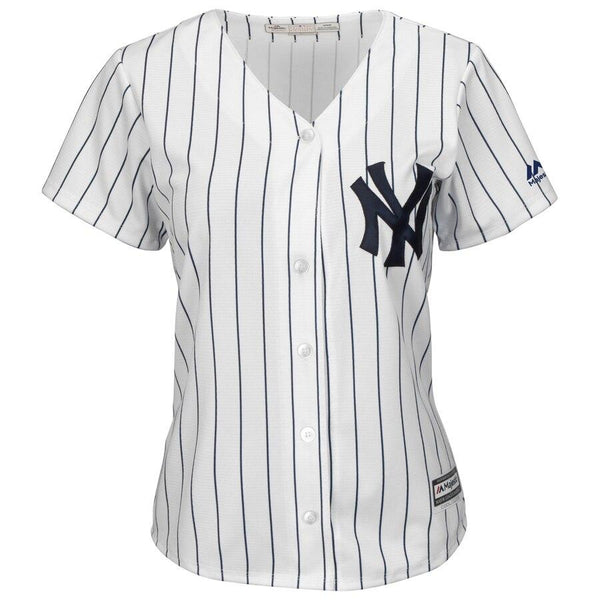 Giancarlo Stanton New York Yankees Majestic Women's Cool Base Player Jersey – White 2019