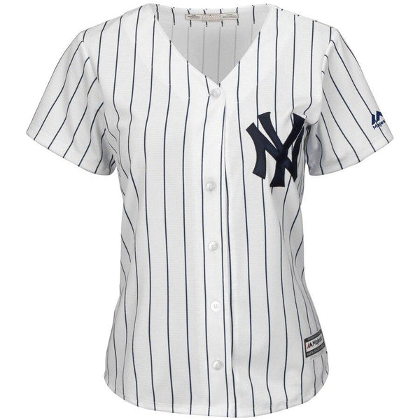 Giancarlo Stanton New York Yankees Majestic Women's Team Cool Base Player Jersey – White 2019