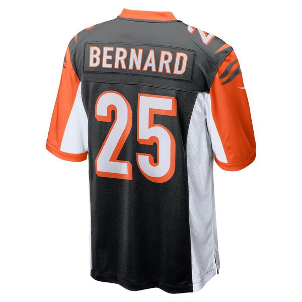 Giovani Bernard Cincinnati Bengals 50th Anniversary Patch Game Jersey - Black 2019