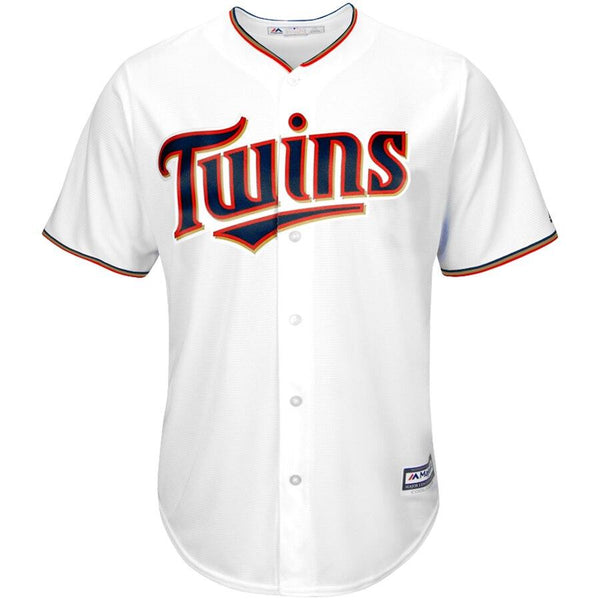 Glen Perkins Minnesota Twins Majestic Official Cool Base Player Jersey - White 2019