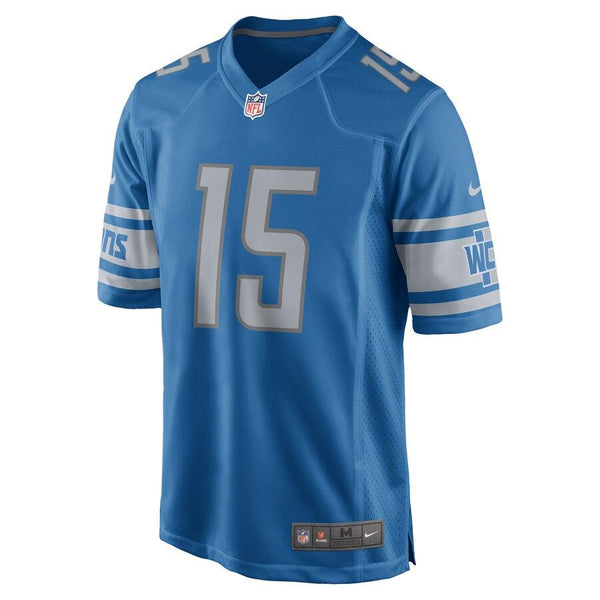 Golden Tate Detroit Lions Game Jersey - Blue 2019
