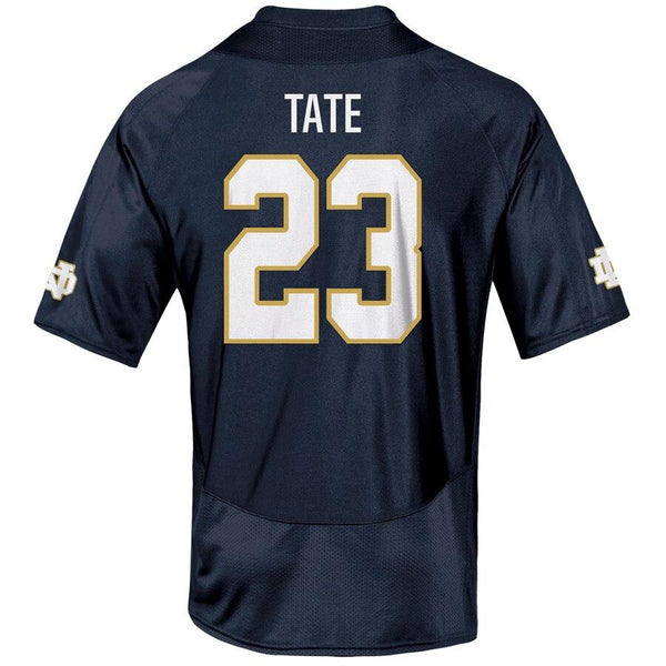 Golden Tate Notre Dame Fighting Irish Under Armour Youth Replica Jersey - Navy 2019