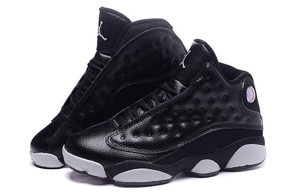 Nike Air Jordan Men 13 Retro Black Hyper White Basketball Men Size US 7 - 13