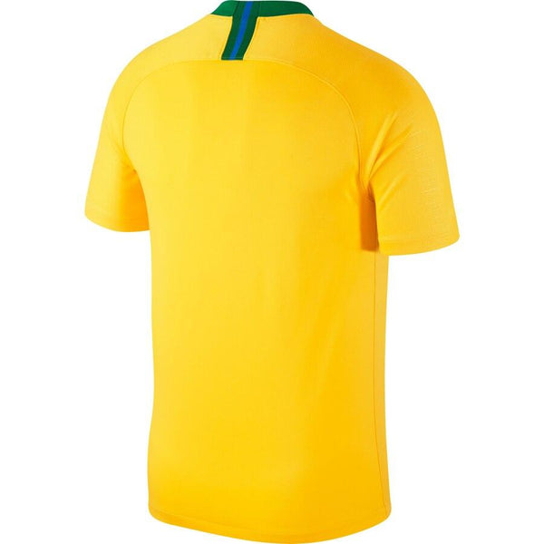 Brazil National Team Home Replica Stadium Blank Jersey – Gold/Green 2019