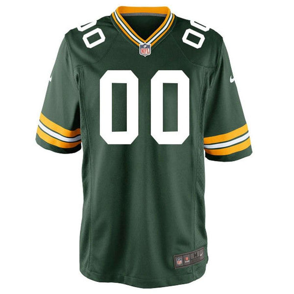 Green Bay Packers Custom Game Jersey - Green 2019