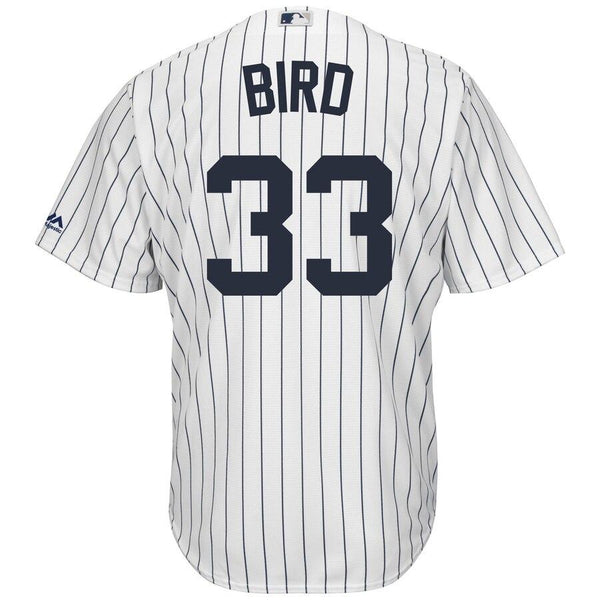 Greg Bird New York Yankees Majestic Official Cool Base Player Jersey - White 2019