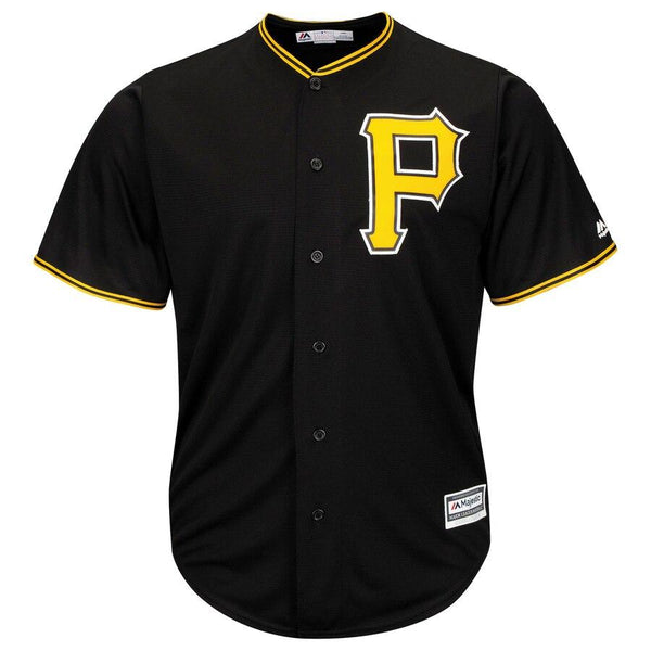 Gregory Polanco Pittsburgh Pirates Majestic Cool Base Player Jersey - Black 2019