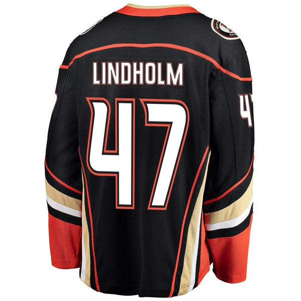 Hampus Lindholm Anaheim Ducks Breakaway Player Jersey – Black 2019