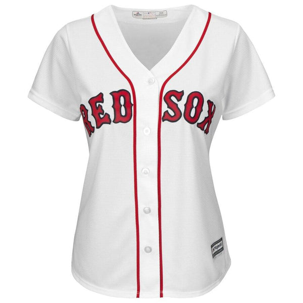 Hanley Ramirez Boston Red Sox Majestic Women's Cool Base Player Jersey - White 2019