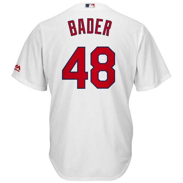 Harrison Bader St. Louis Cardinals Majestic Home Official Cool Base Jersey - White 2019
