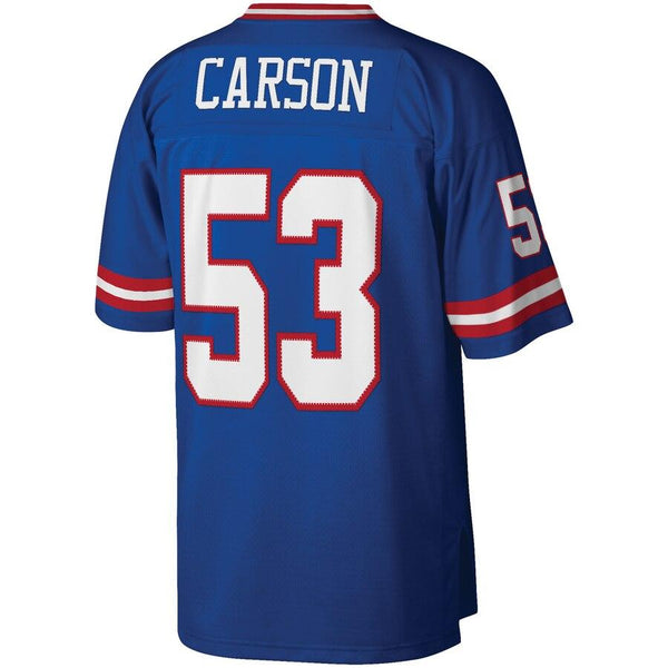 Harry Carson New York Giants Mitchell &amp; Ness Replica Retired Player Jersey - Royal Blue 2019