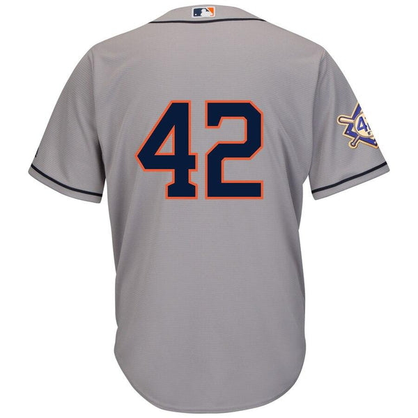 Houston Astros Majestic 2019 Jackie Robinson Day Official Cool Base Jersey – Gray 2019