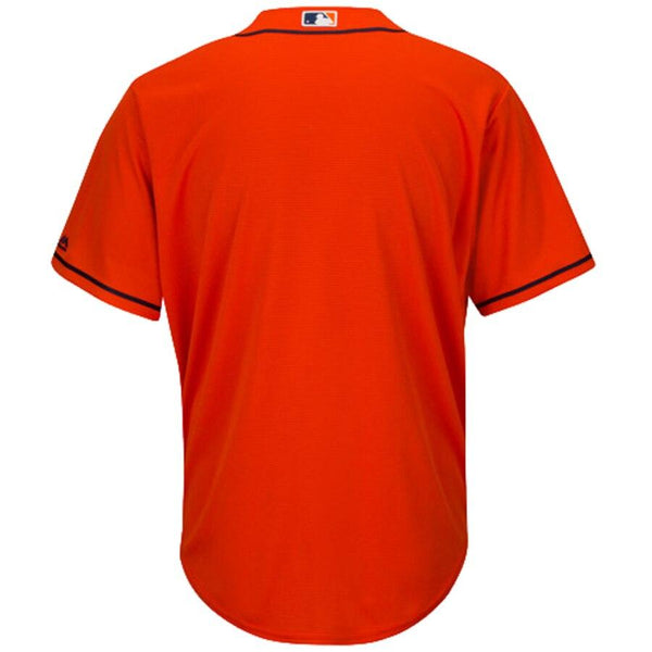 Houston Astros Majestic Official Cool Base Jersey - Orange 2019