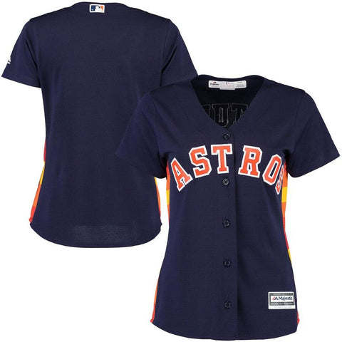 Houston Astros Majestic Women's Cool Base Jersey - Navy 2019