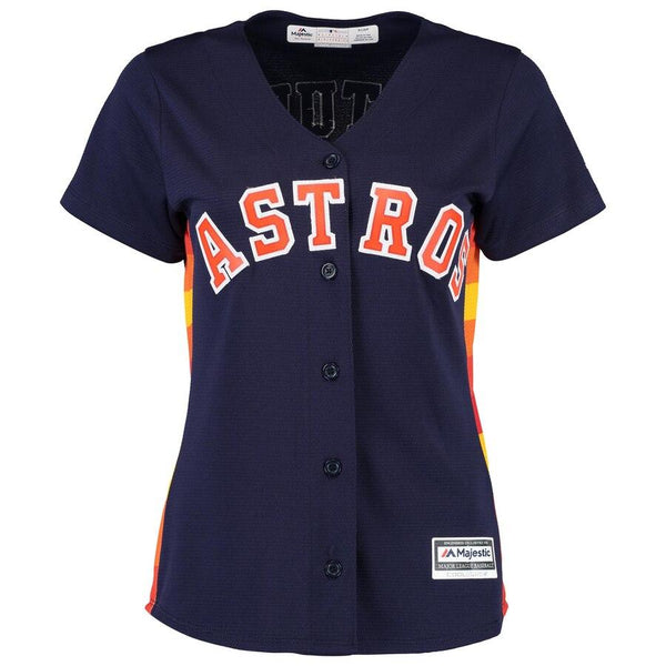 Houston Astros Majestic Women's Cool Base Jersey - Navy 2019
