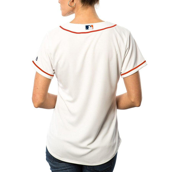 Houston Astros Majestic Women's Cool Base Jersey - White 2019