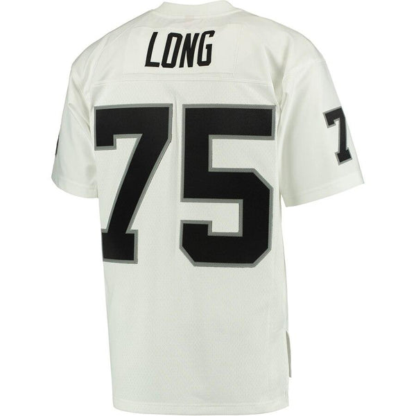 Howie Long Oakland Raiders Mitchell &amp; Ness 1988 Replica Retired Player Jersey - White 2019