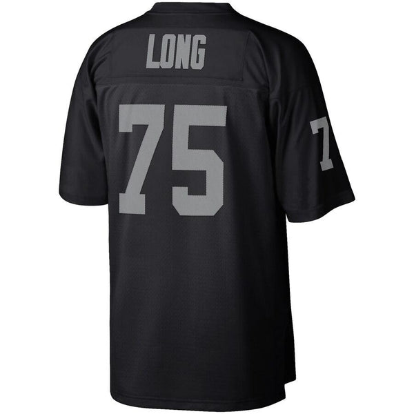 Howie Long Oakland Raiders Mitchell &amp; Ness Retired Player Vintage Replica Jersey - Black 2019