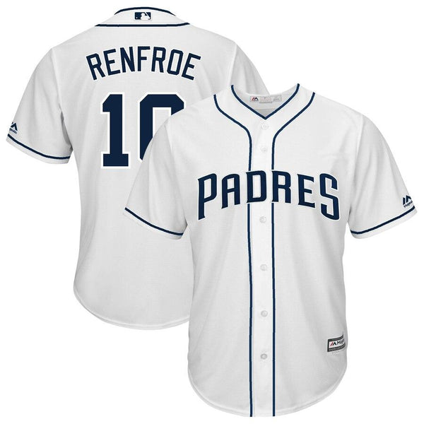 Hunter Renfroe San Diego Padres Majestic Home Cool Base Replica Player Jersey - White 2019